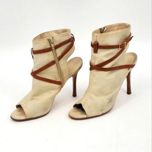 Manolo Blanik canvas shoes . Size 41.5, fit like 41